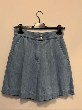 A.P.C. Blue Diane Shorts